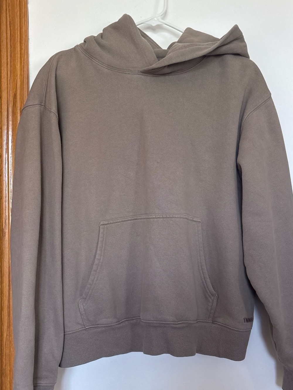 Aritzia tna Taupe Pullover Hoodie